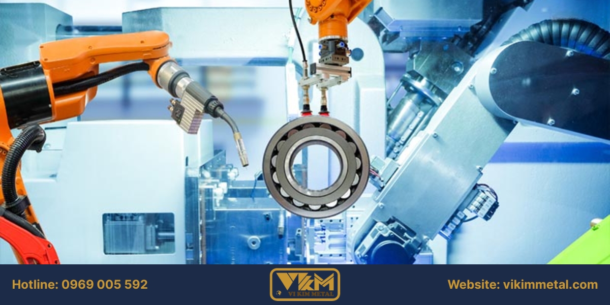 Quy trình lắp ráp cơ khí chính xác tại Vikim Metal