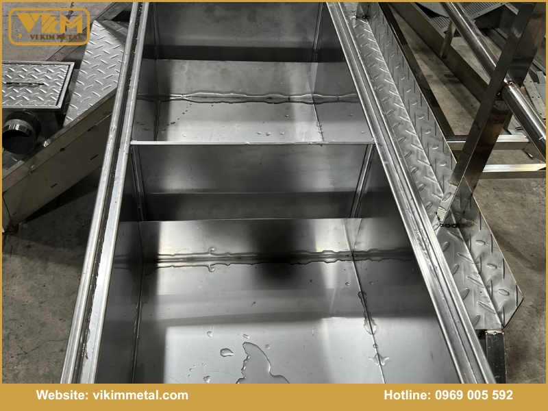 Lợi ích dịch vụ gia công bẫy mỡ inox tại Tân Uyên