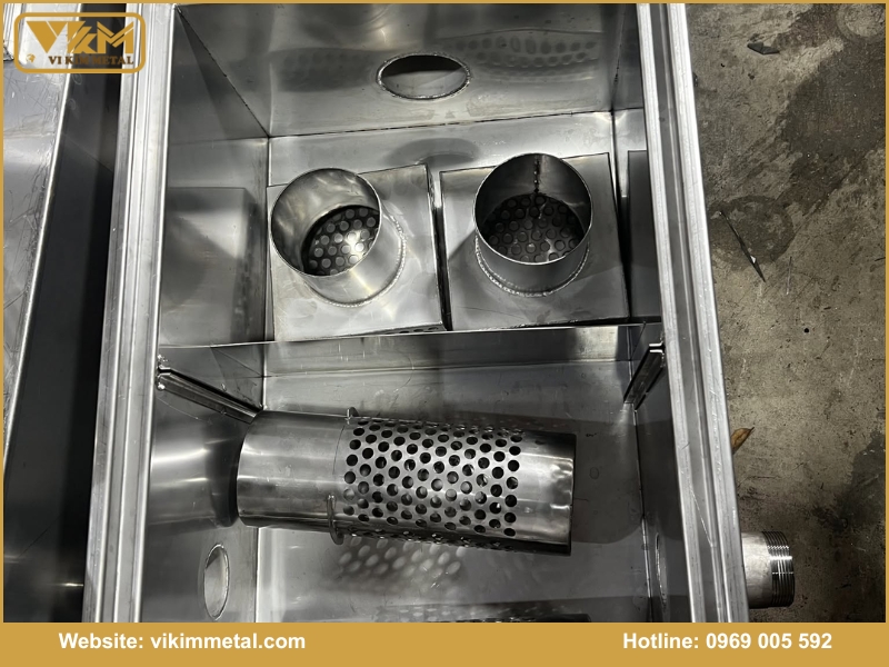 Tại sao chọn Vikim Metal để gia công bẫy mỡ inox tại Bình Dương